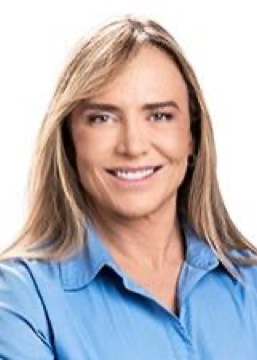 Foto oficial de Celina Leão no registro do TSE