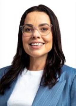 Foto oficial de Juliana Brizola no registro do TSE